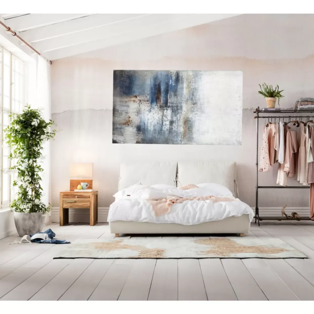 Acrylbild Abstract Into The Night 210X120