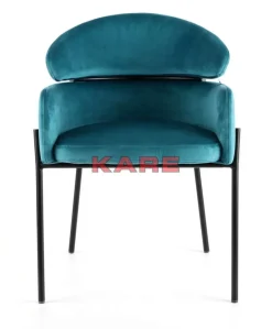 Armlehnstuhl Alexia Velvet Blau