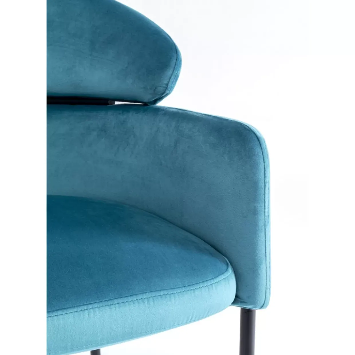 Armlehnstuhl Alexia Velvet Blau