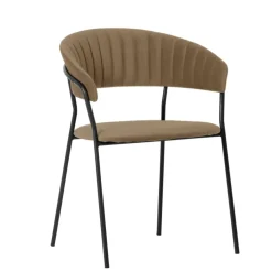 Armlehnstuhl Belle Braun (2/Set)