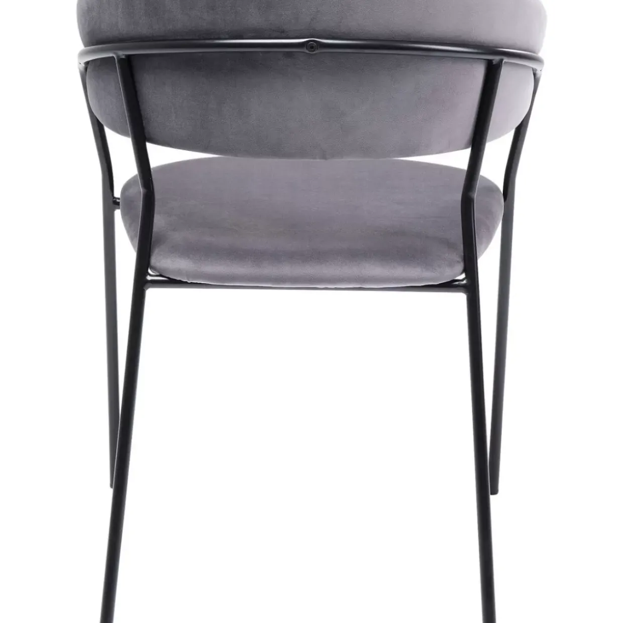 Armlehnstuhl Belle Grau (2/Set)