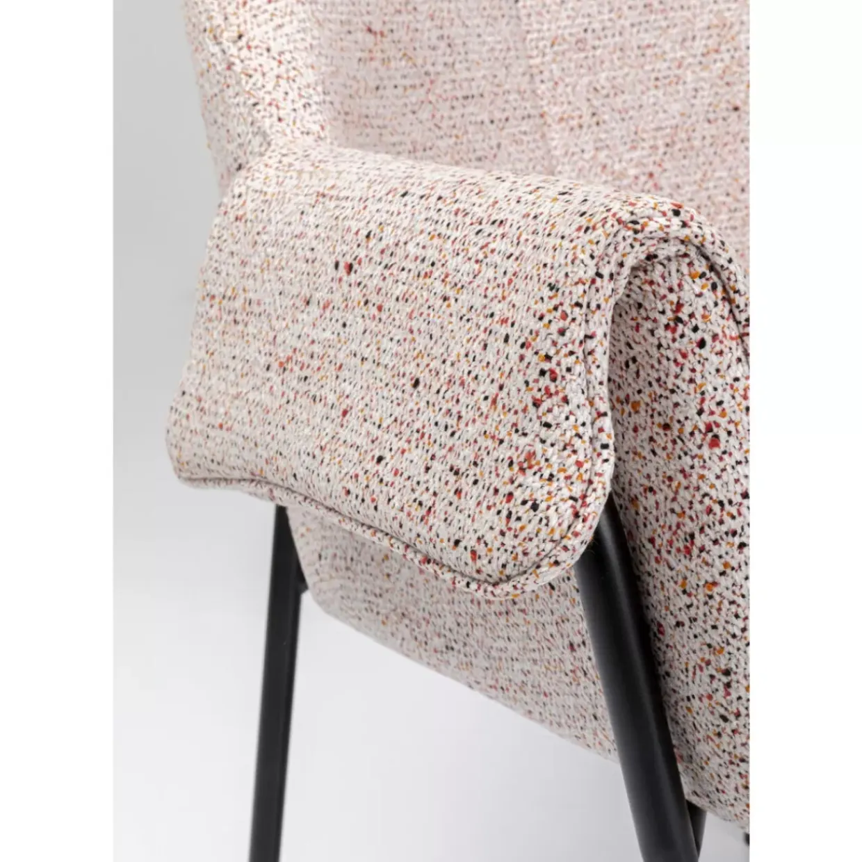 Armlehnstuhl Bess Beige Flitter