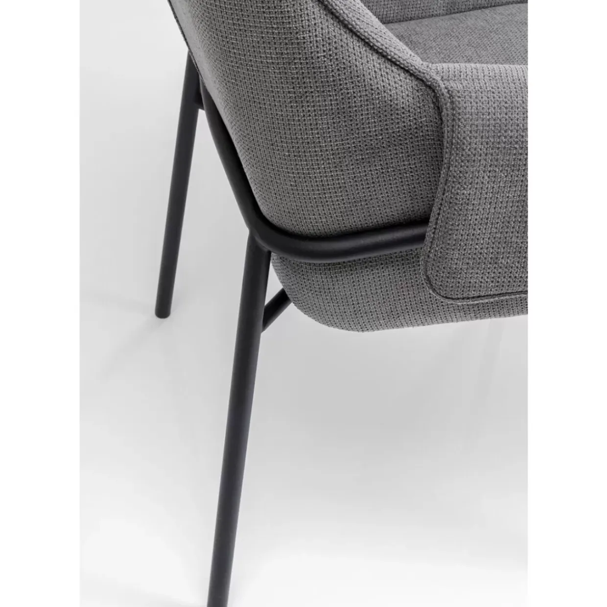 Armlehnstuhl Bess Grau