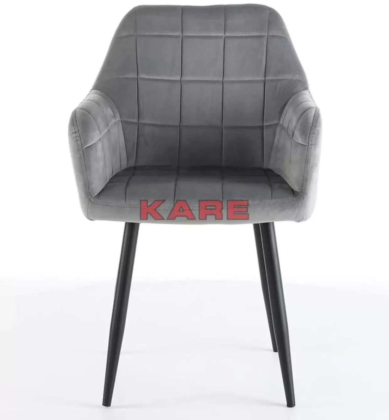 Armlehnstuhl Kim Grau