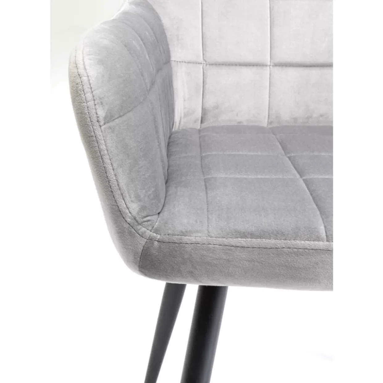Armlehnstuhl Kim Grau