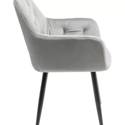 Armlehnstuhl Kira Grau
