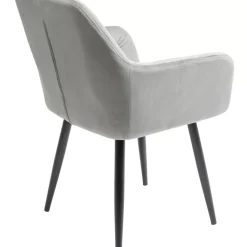 Armlehnstuhl Kira Grau