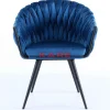 Armlehnstuhl Knot Blau