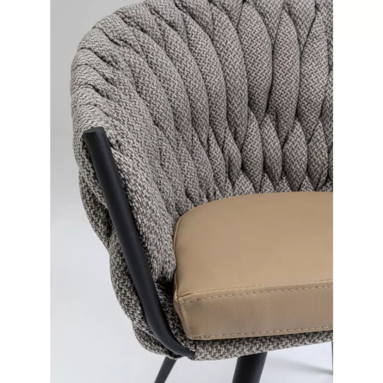 Armlehnstuhl Knot Tweed
