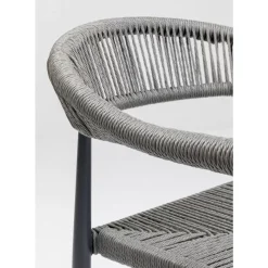 Armlehnstuhl Palma Grau