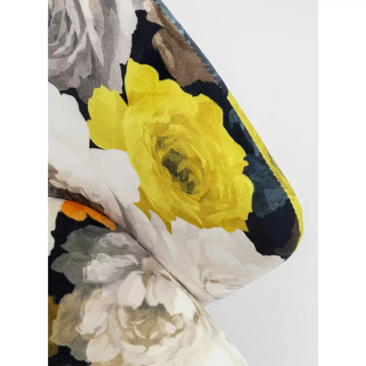 Armlehnstuhl Peony Flower Gelb