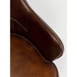 Armlehnstuhl Rumba Leder Braun