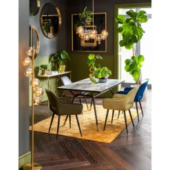 Armlehnstuhl San Francisco Blau