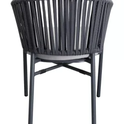 Armlehnstuhl Santanyi Dunkelgrau