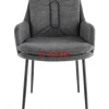 Armlehnstuhl Thea Dunkelgrau