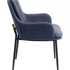 Armlehnstuhl Thea Dunkelgrau