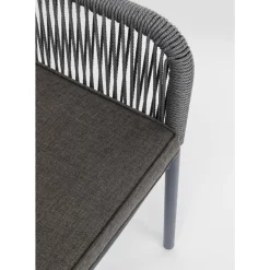 Armlehnstuhl Wave Grau