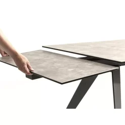 Ausziehtisch Amsterdam Dunkel 160(40+40)X90Cm