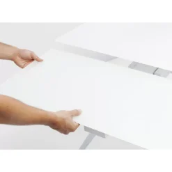 Ausziehtisch Amsterdam Weiss 160(40+40)X90Cm