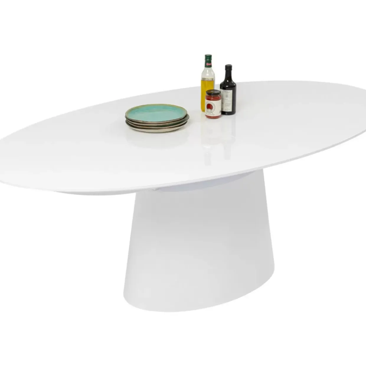 Ausziehtisch Benvenuto Weiss 200(50)X110Cm