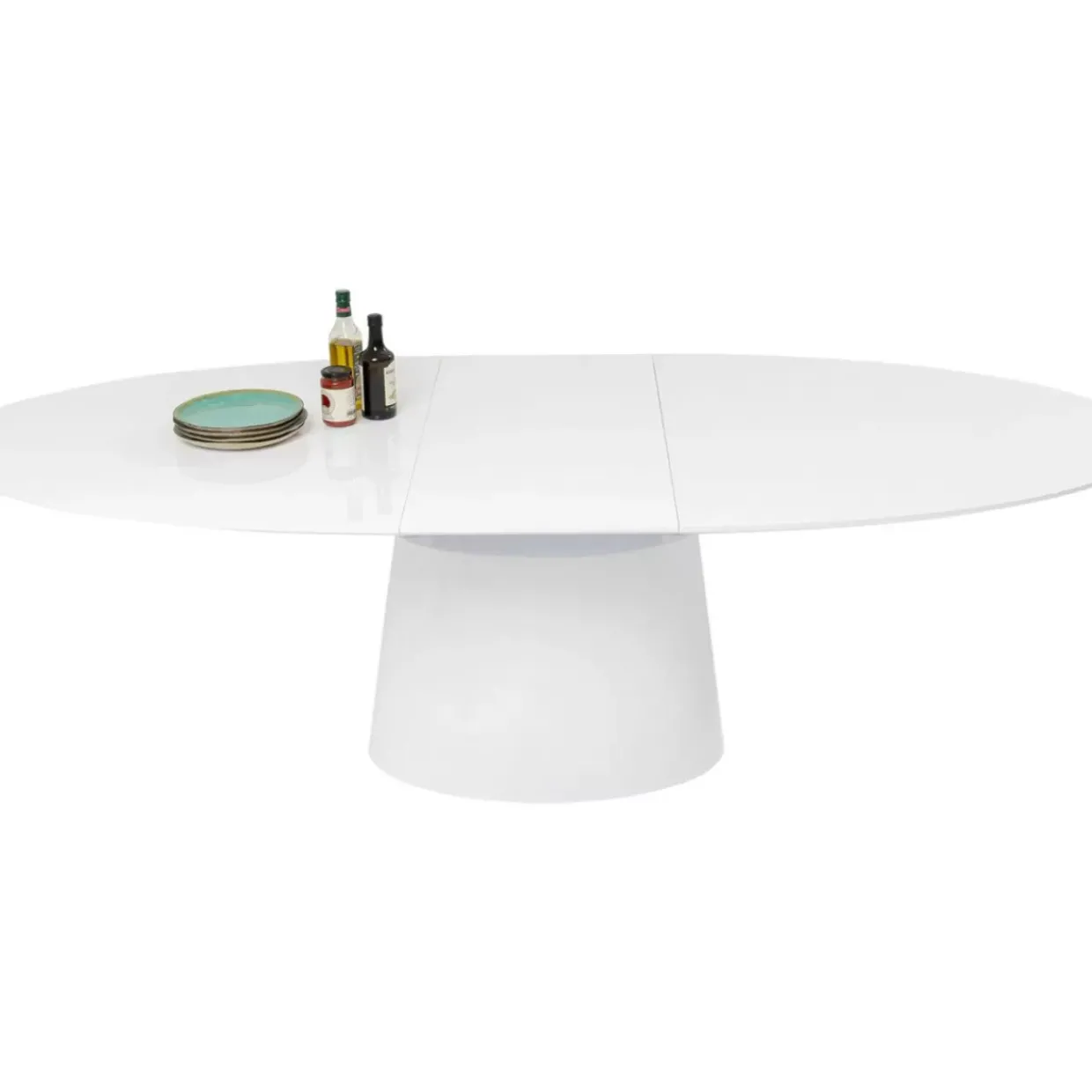 Ausziehtisch Benvenuto Weiss 200(50)X110Cm