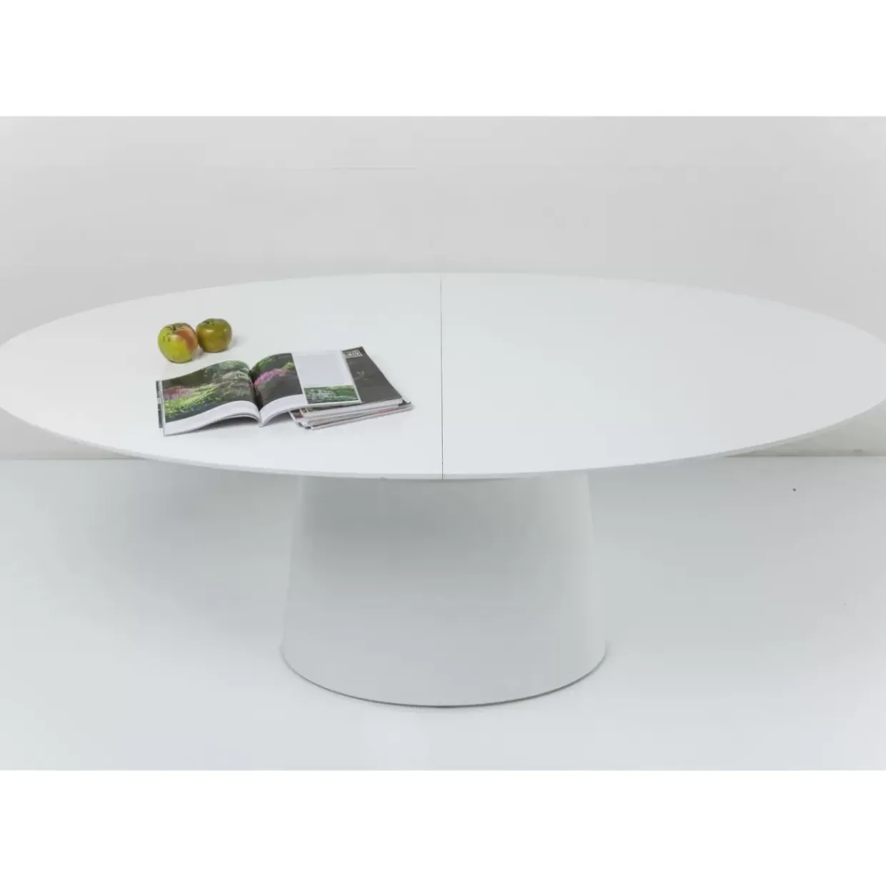 Ausziehtisch Benvenuto Weiss 200(50)X110Cm