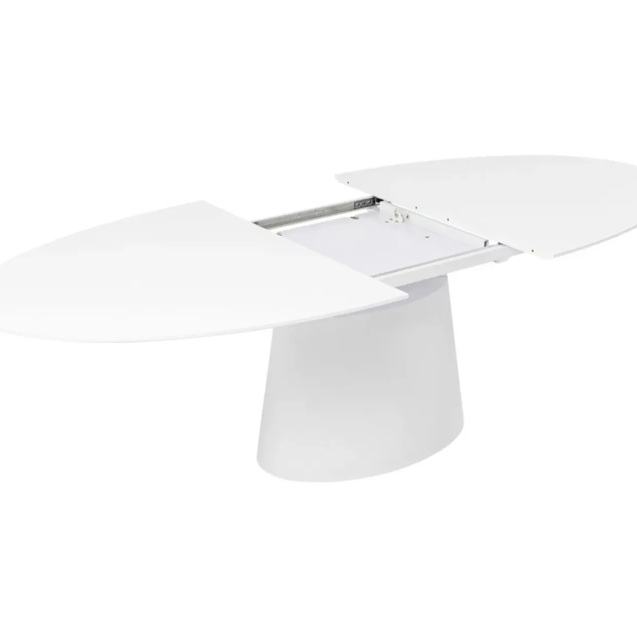 Ausziehtisch Benvenuto Weiss 200(50)X110Cm