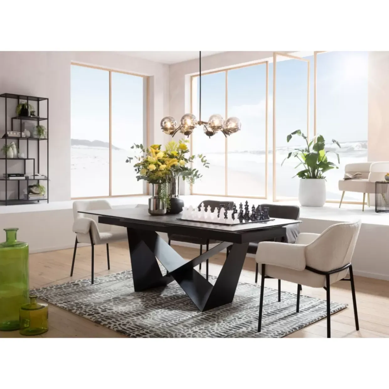 Ausziehtisch Connesso 200(+60)X100Cm