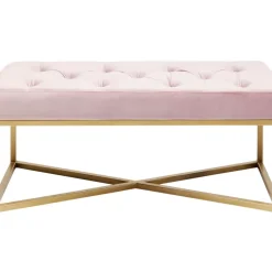 Bank Crossover Rose Messing 90X40Cm