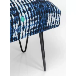Bank Desna Patchwork Blau 80Cm