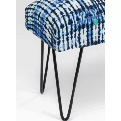 Bank Desna Patchwork Blau 80Cm