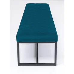 Bank Smart Petrol Schwarz 150X40Cm