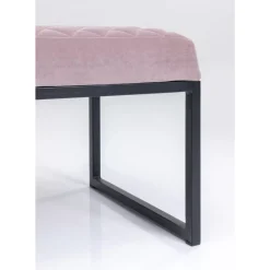 Bank Smart Rosa Schwarz 90X40Cm