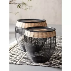 Beistelltisch African Drums (2/Set)