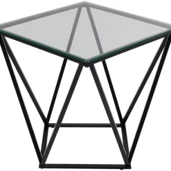 Beistelltisch Cristallo Schwarz 50X50Cm