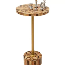 Beistelltisch Domero Geo Braun O25Cm