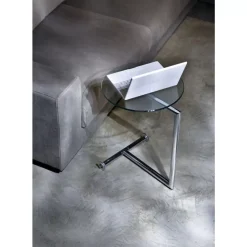 Beistelltisch Easy Living Klarglas O46Cm