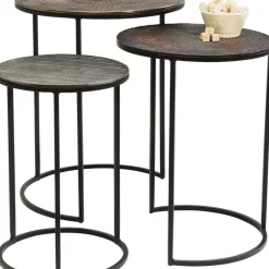 Beistelltisch Electra (3/Set) O48Cm