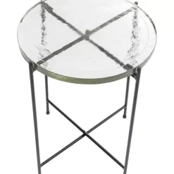 Beistelltisch Ice Schwarz O40Cm