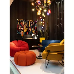 Beistelltisch Lava Orange O30Cm