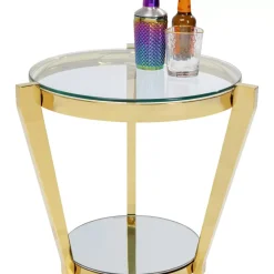 Beistelltisch Monocolo Gold O50Cm