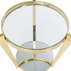 Beistelltisch Monocolo Gold O50Cm