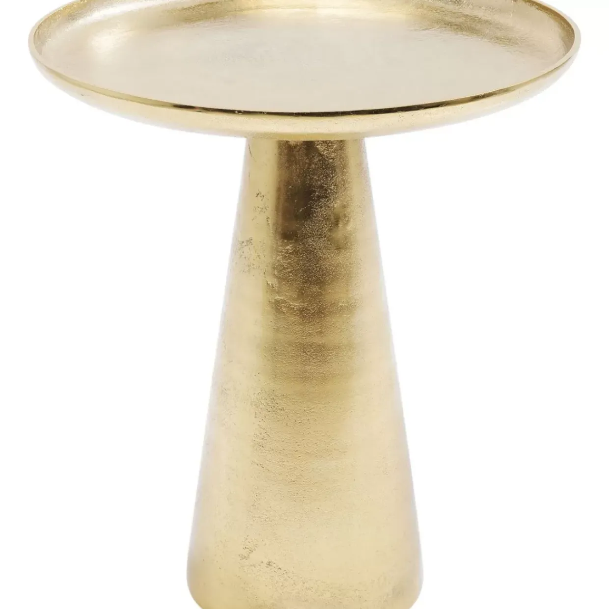 Beistelltisch Plateau Uno Messing O45Cm