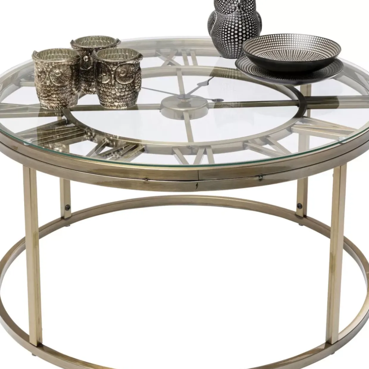 Beistelltisch Roman Brass O76Cm