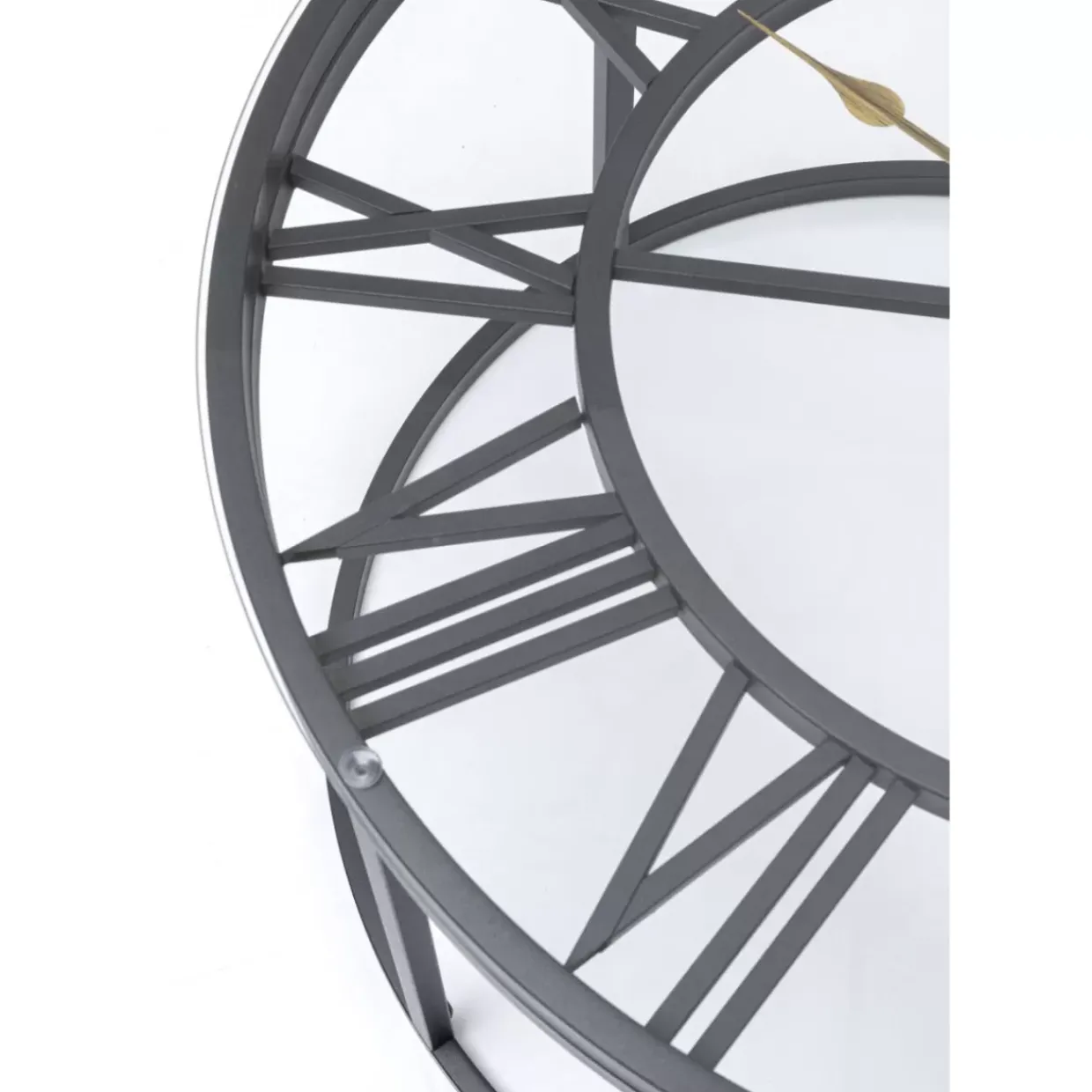 Beistelltisch Roman Schwarz O76Cm