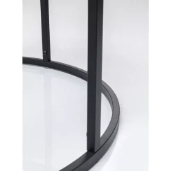 Beistelltisch Roman Schwarz O76Cm