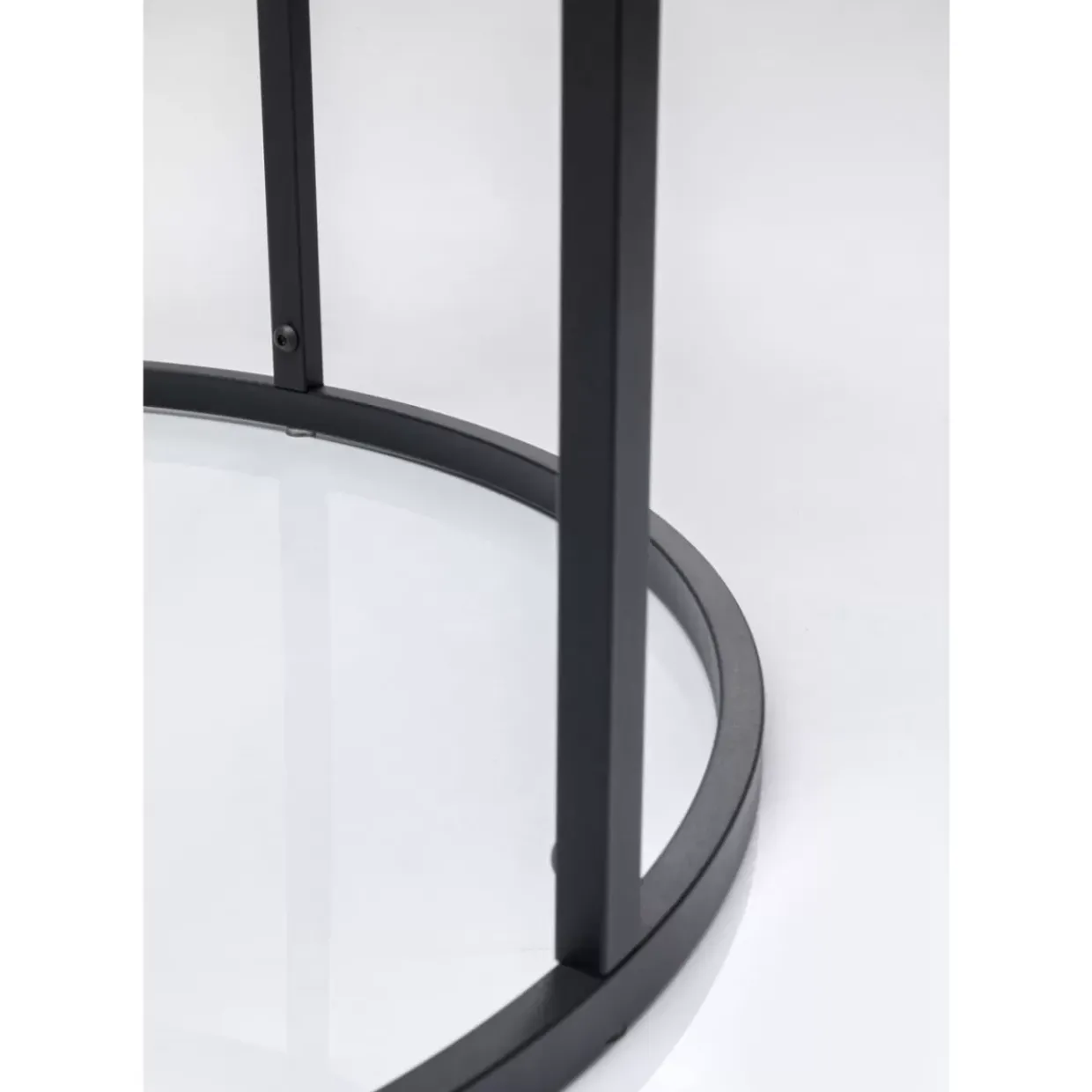 Beistelltisch Roman Schwarz O76Cm