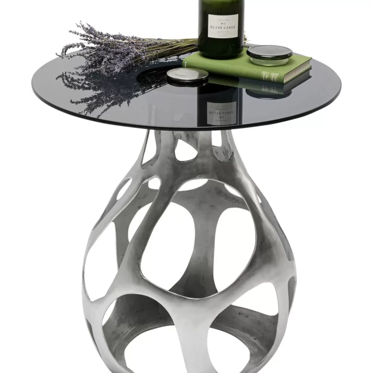 Beistelltisch Volcano Silber O60Cm