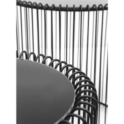 Beistelltisch Wire Schwarz (2/Set) O44Cm