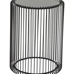 Beistelltisch Wire Schwarz (2/Set) O44Cm